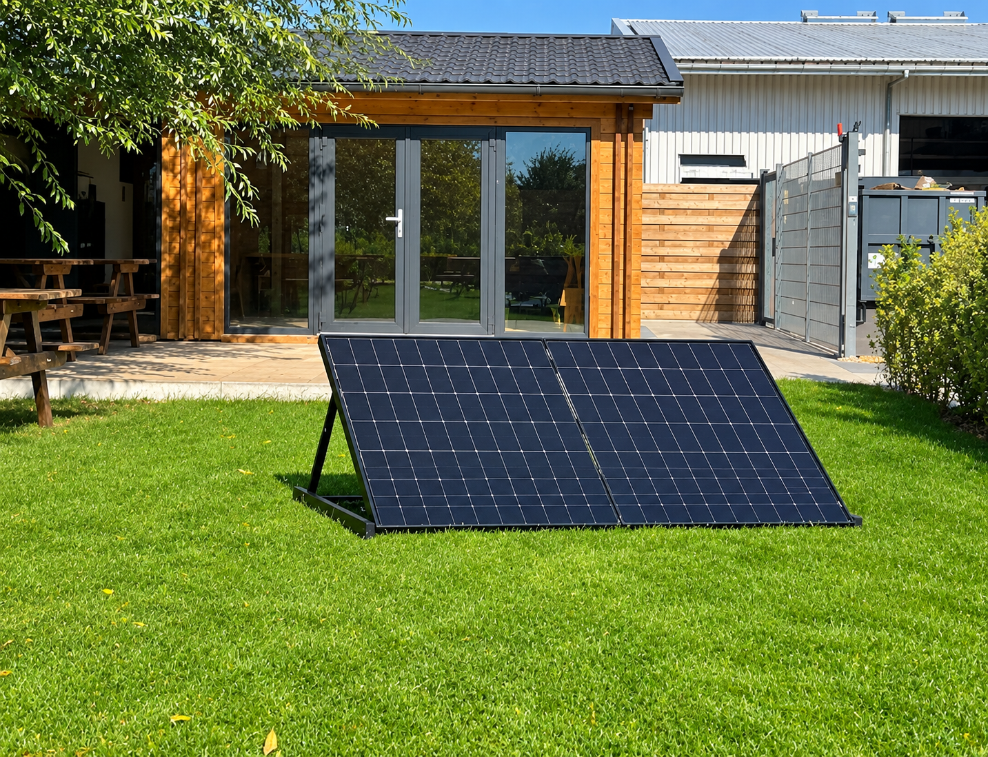 présentation panneaux photovoltaïques Sb Energy